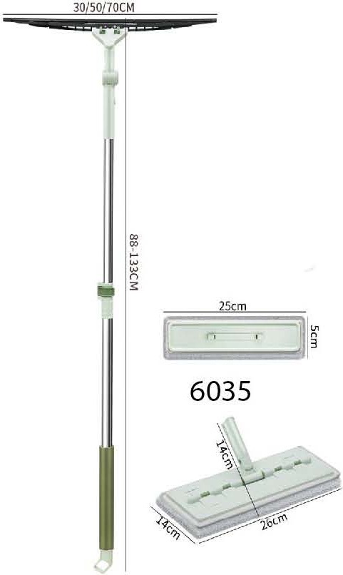 Flat Mop with Scraper ITEM.NO 6035