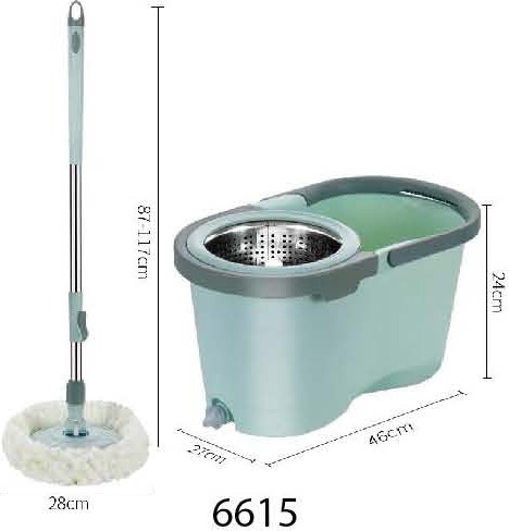 Dual-Bucket Spin Mop ITEM.NO 6615