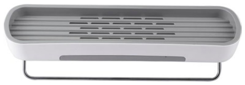 Bathroom Shelf w/ Hooks — ITEM.NO 7610 wholesale household plastic product